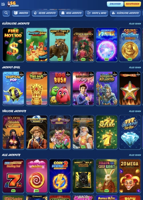 App mobile software installazione SG Casino
